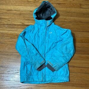 Under Armour girls size medium blue jacket